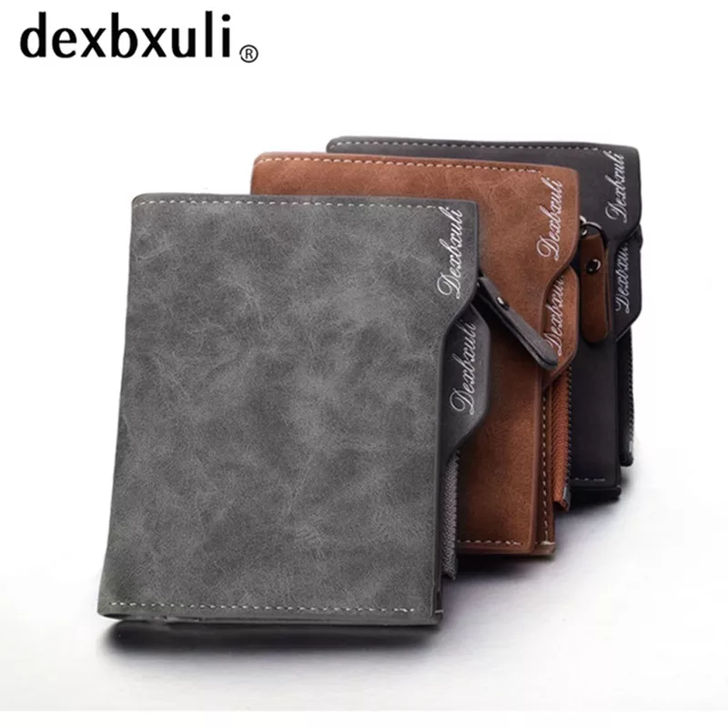 Dexbxuli Waterproof Mens Pu Leather Wallet (1)